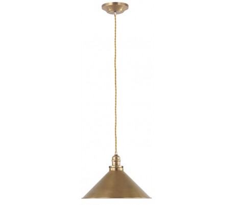 Provence Væglampe H27,5 cm 1 x E27 - Aldret messing