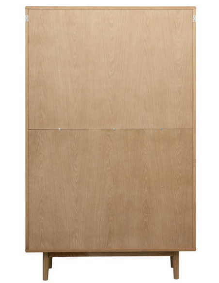 vitrineskab skab vitrine eg træ egetræ moderne design