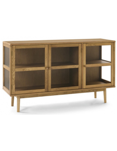 skænk egetræ eg træ moderne design