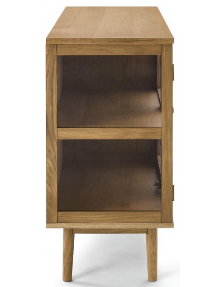 skænk egetræ eg træ moderne design