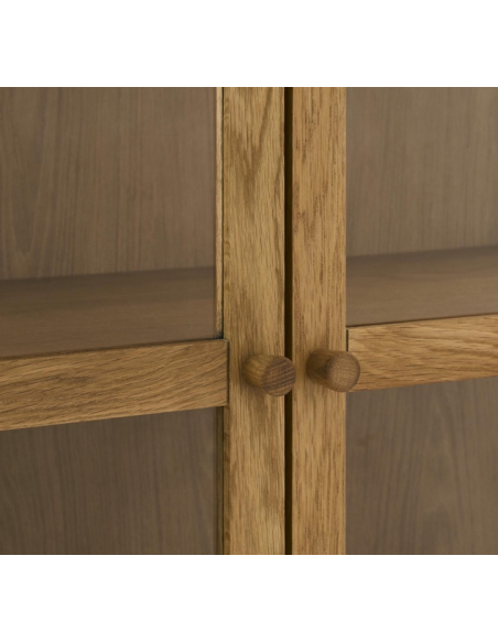 skænk egetræ eg træ moderne design