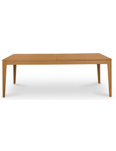 spisebord med udtræk eg olieret moderne design tillægsplader butterfly træ egetræ massiv