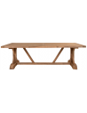 Havebord i genanvendt teaktræ H75 x B240 x D100 cm - Teak