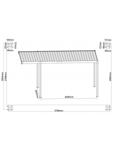 carport 1 bil garage moderne havepavillion pavillon pavillion 2