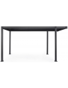 MAREA Carport med lameltag i aluminium og stål 300 x 500 cm - Charcoal