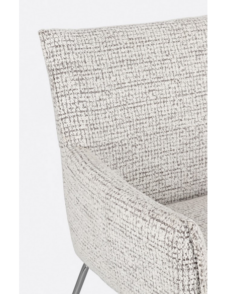 spisebordsstol med armlæn moderne design stof