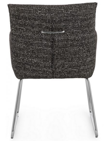 spisebordsstol med armlæn moderne design stof