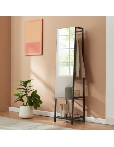 vægspejl spejl garderobe entre højt stort garderobespejl gulvspejl 2