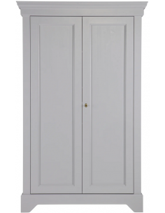 klædeskab skab garderobe garderobeskab entreskab træ rustikt design grå