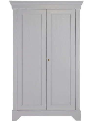 klædeskab skab garderobe garderobeskab entreskab træ rustikt design grå