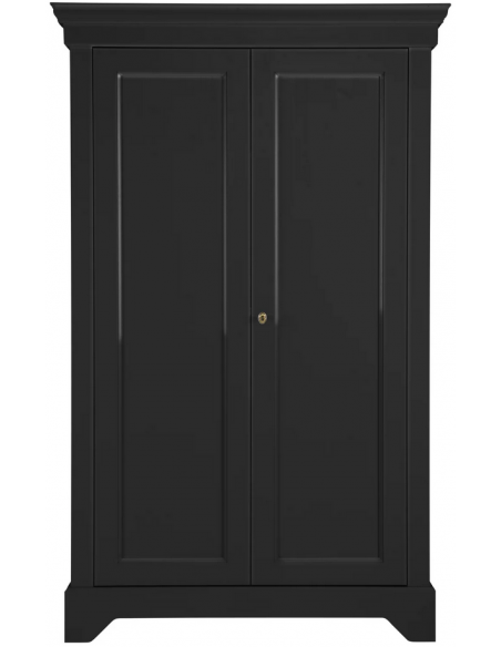 klædeskab skab garderobe garderobeskab entreskab træ rustikt design sort