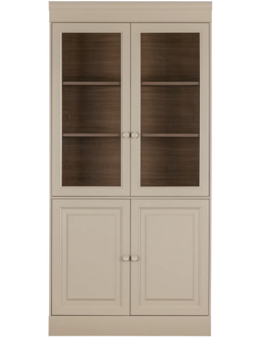 vitrine vitrineskab skab køkkenskab køkken opbevaring træ rustikt design