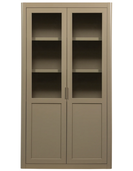 vitrine vitrineskab skab køkkenskab køkken opbevaring træ rustikt design