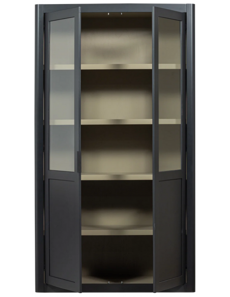 vitrine vitrineskab skab køkkenskab køkken opbevaring træ rustikt design