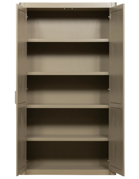 vitrine vitrineskab skab køkkenskab køkken opbevaring træ rustikt design