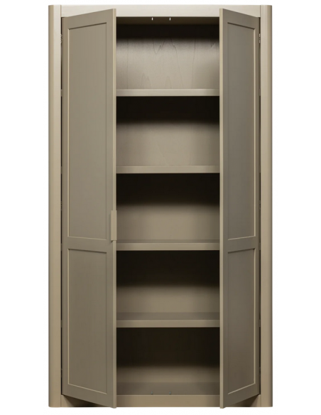 vitrine vitrineskab skab køkkenskab køkken opbevaring træ rustikt design