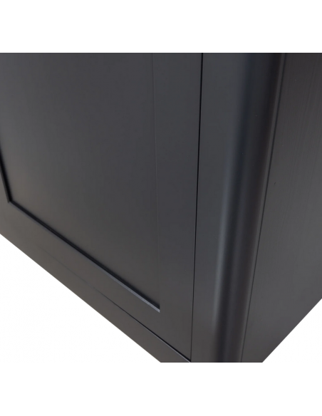 vitrine vitrineskab skab køkkenskab køkken opbevaring træ rustikt design