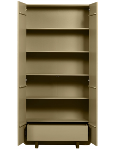 vitrine vitrineskab skab køkkenskab køkken opbevaring træ rustikt design 2