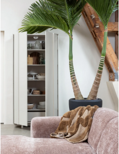 vitrine vitrineskab skab køkkenskab køkken opbevaring træ rustikt design 2