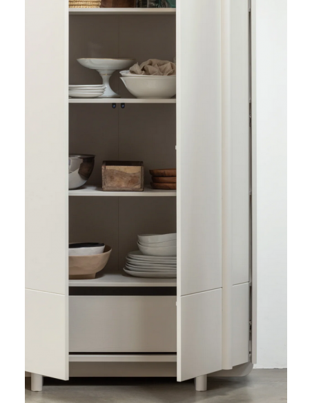 vitrine vitrineskab skab køkkenskab køkken opbevaring træ rustikt design