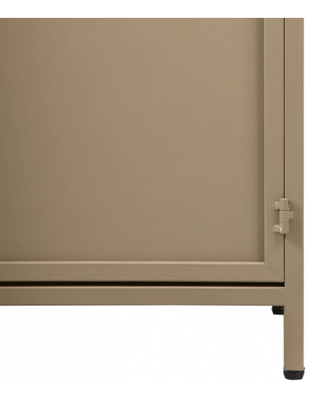 vitrine vitrineskab skab køkkenskab køkken opbevaring træ industrielt fabriks design