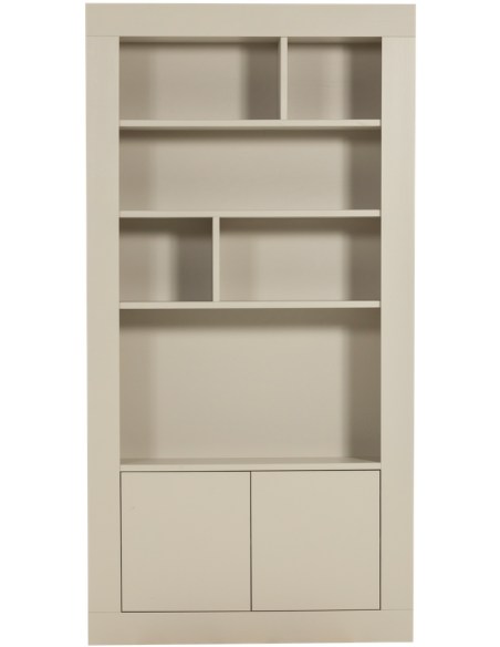 reol reolsystem bogreol skab opbevaring træ rustikt design