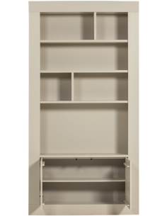 reol reolsystem bogreol skab opbevaring træ rustikt design 2