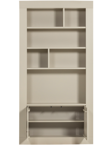 reol reolsystem bogreol skab opbevaring træ rustikt design