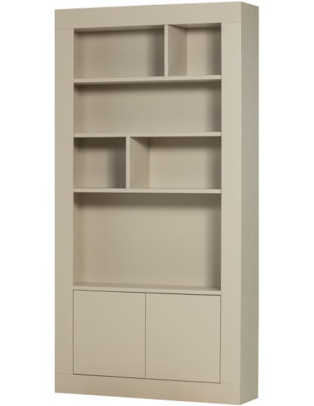 reol reolsystem bogreol skab opbevaring træ rustikt design