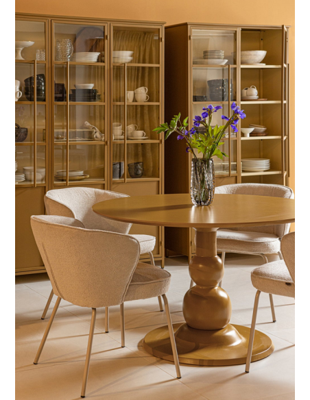 vitrine vitrineskab skab køkkenskab køkken opbevaring træ industrielt fabriks design