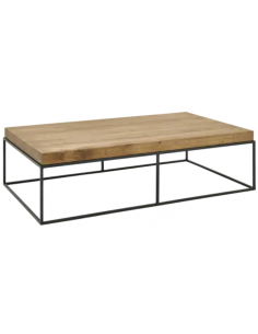 sofabord stort træ design egetræ