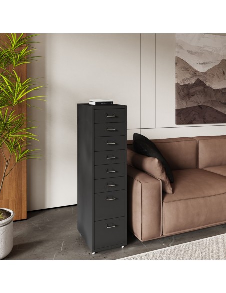 skuffesektion skuffer kommode kontormøbler kontorindretning