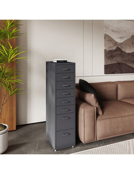 skuffesektion skuffer kommode kontormøbler kontorindretning