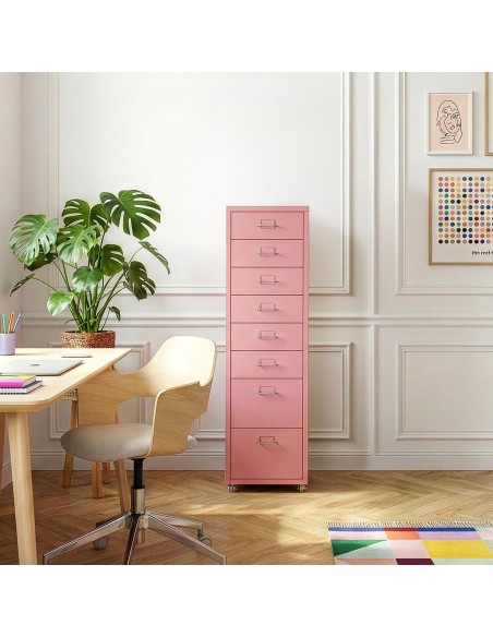 skuffesektion skuffer kommode kontormøbler kontorindretning