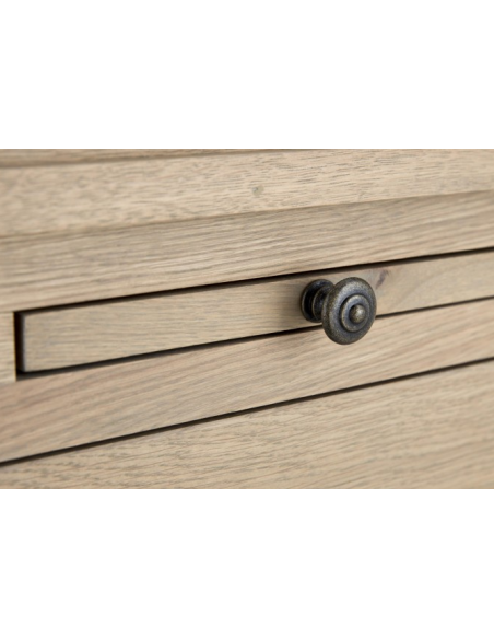 vitrineskab vitrine skab lys lamper belysning design træ stige eg egetræ