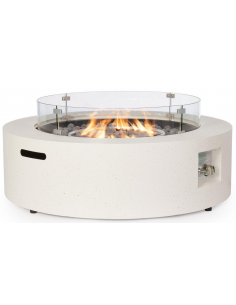 rundt ildbord gas havebord havemøbler loungebord udendørs 2