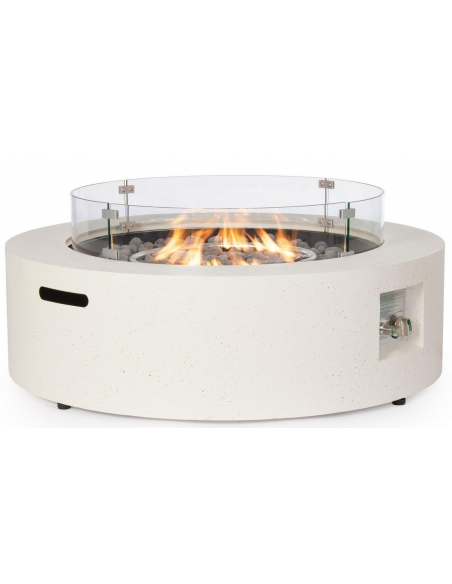 rundt ildbord gas havebord havemøbler loungebord udendørs