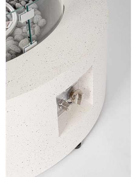 rundt ildbord gas havebord havemøbler loungebord udendørs