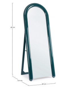 Gulvspejl spejl gulv stående retro design moderne soveværelse 2