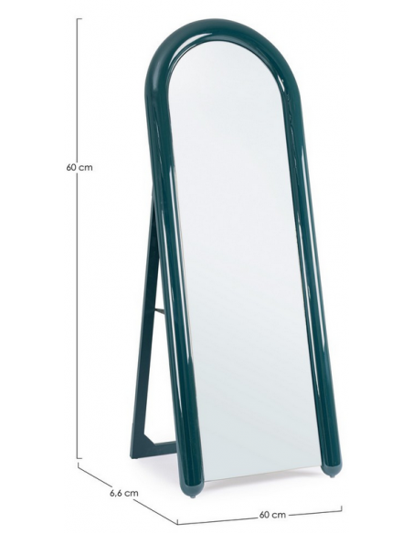 Gulvspejl spejl gulv stående retro design moderne soveværelse