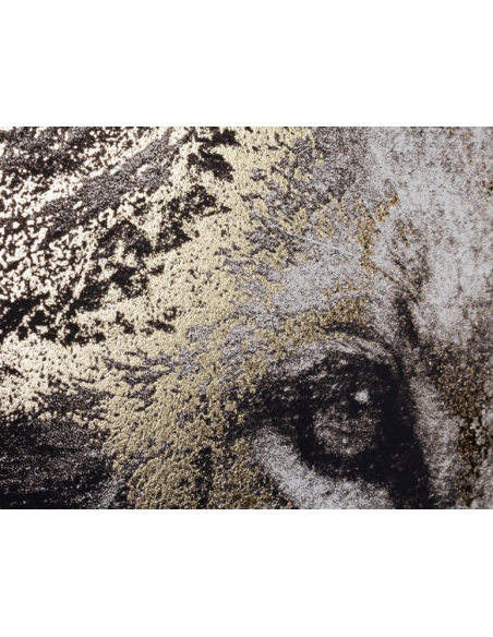 abstrakt billede motiv maleri stof tekstil træ rustikt moderne design ramme