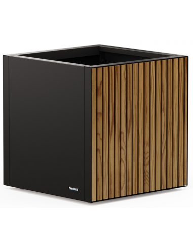 højbed plantekasser havedekoration højbede sort stål