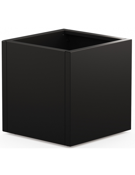 højbed plantekasser havedekoration højbede sort stål