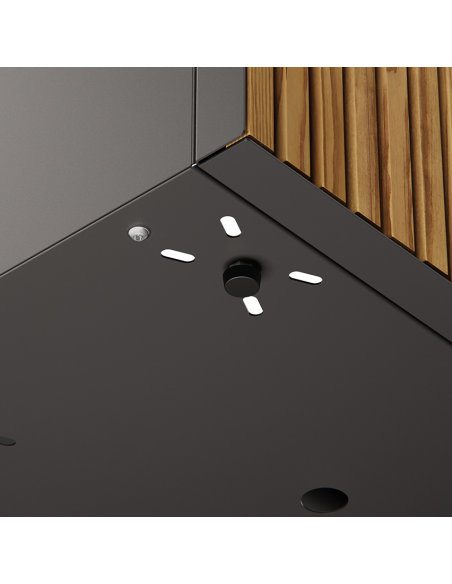 højbed plantekasser havedekoration højbede sort stål