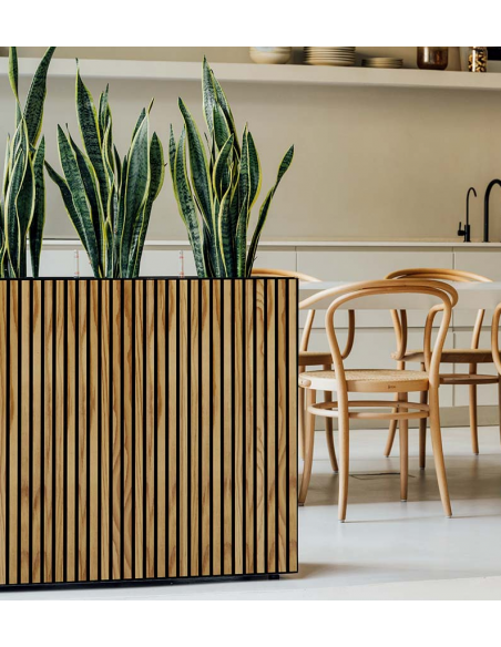 højbed plantekasser havedekoration højbede sort stål