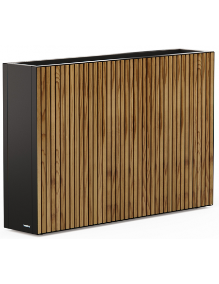 højbed plantekasser havedekoration højbede sort stål