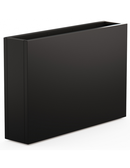 højbed plantekasser havedekoration højbede sort stål