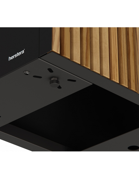 højbed plantekasser havedekoration højbede sort stål