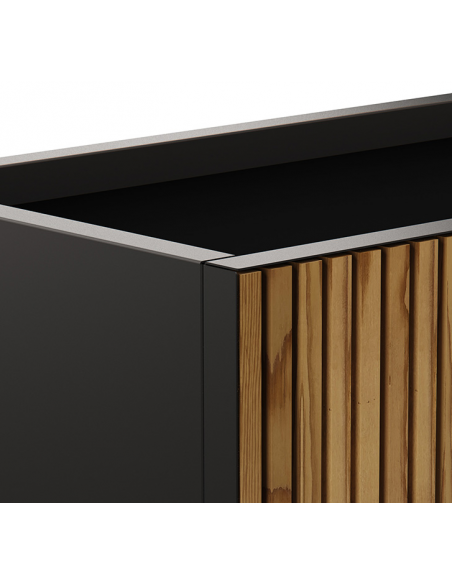 højbed plantekasser havedekoration højbede sort stål