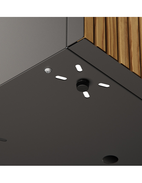 højbed plantekasser havedekoration højbede sort stål